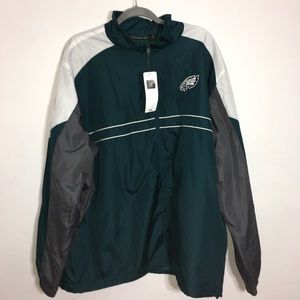 Vintage 90s Philadelphia Eagles Windbreaker Jacket